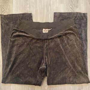 Vintage brown juicy couture lowrise flare tracksuit pants